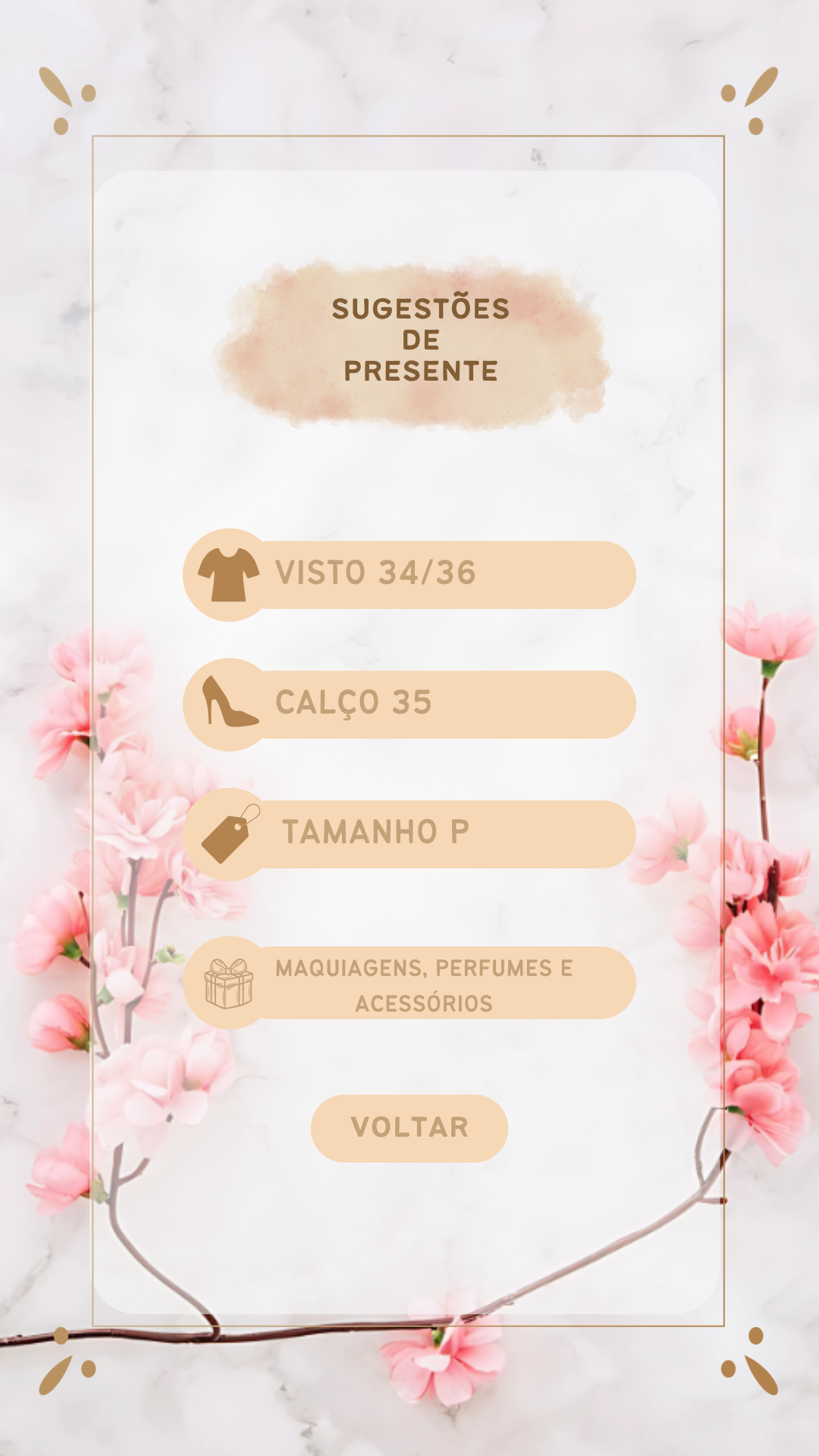 Lista de Presentes